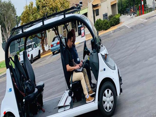 Self-Driving Mail Delivery Begins on Campus!